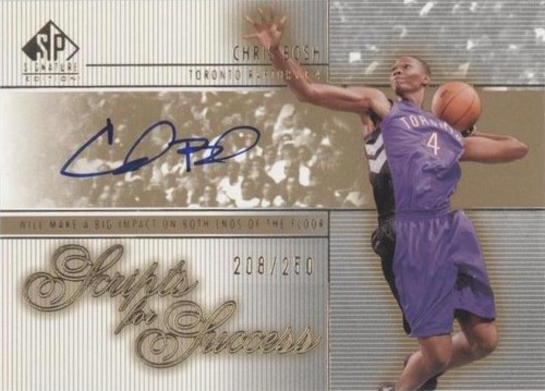 2003-04 SP Signature Edition - Chris Bosh #SS-CB