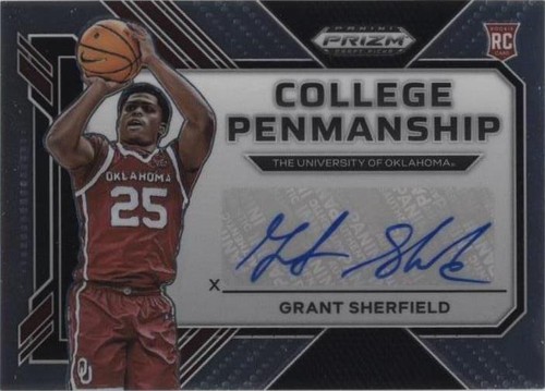 2023 Panini Prizm Draft Picks - Grant Sherfield #CP-GSF