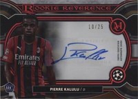 2021-22 Topps Museum Collection UCL Pierre Kalulu #RRA-PK