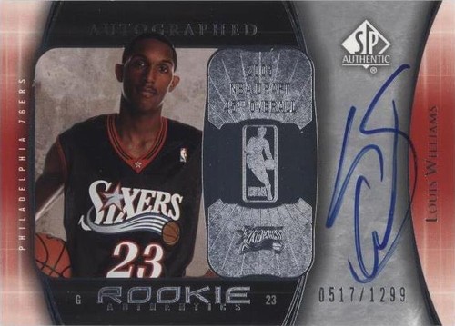 2005-06 SP Authentic - Louis Williams #120
