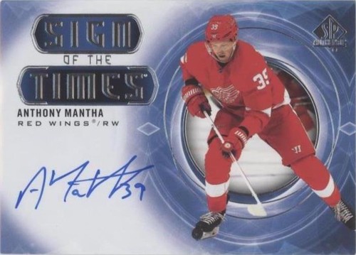 2020-21 SP Authentic - Anthony Mantha #SOTT-AM