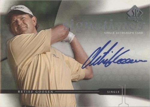 2004 SP Authentic - Retief Goosen #RG