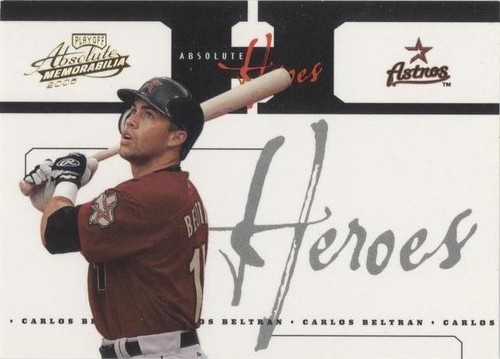 2005 Playoff Absolute Memorabilia - Carlos Beltran #AH-15