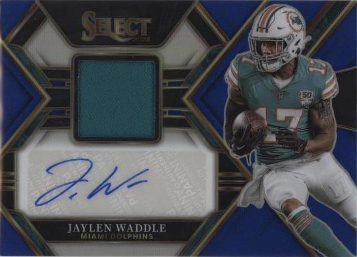 2022 Panini Select Jaylen Waddle #SMP-JW
