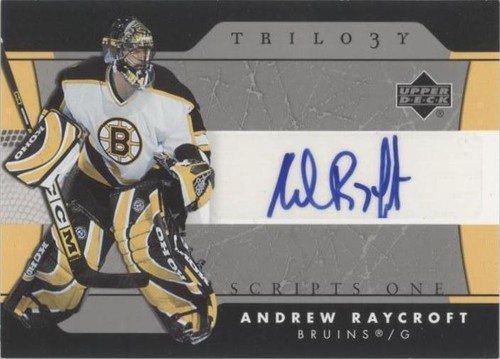 2005-06 Upper Deck Trilogy - Andrew Raycroft #SFS-AR