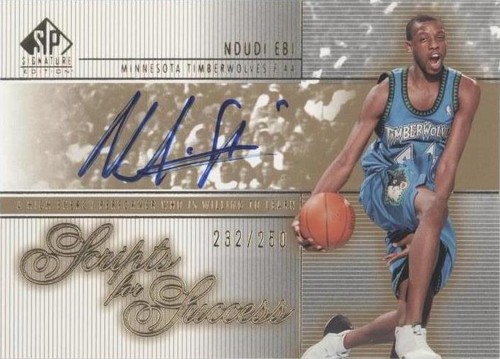 2003-04 SP Signature Edition - Ndudi Ebi #SS-NE