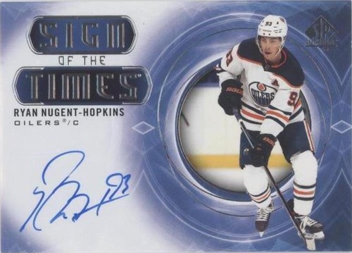 2020-21 SP Authentic - Ryan Nugent-Hopkins #SOTT-RN