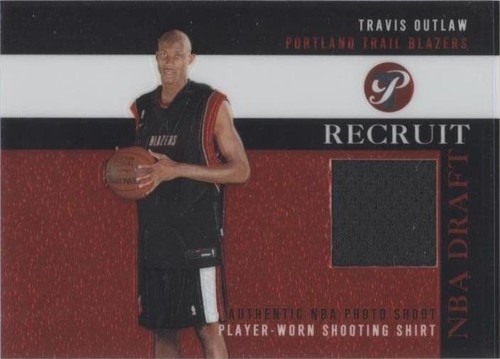 2003-04 Topps Pristine - Travis Outlaw #PR-TO