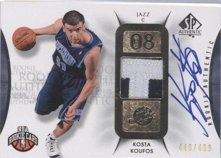 2008-09 SP Authentic - Kosta Koufos #122