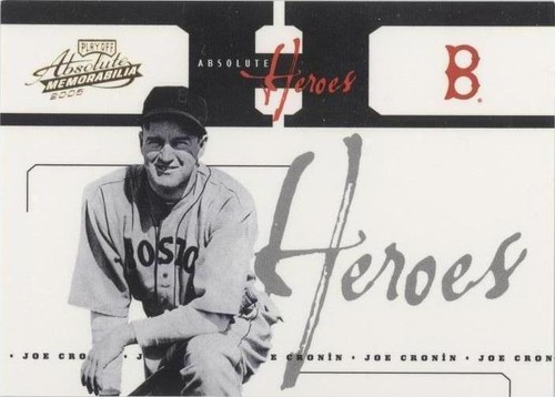 2005 Playoff Absolute Memorabilia - Joe Cronin #AH-18