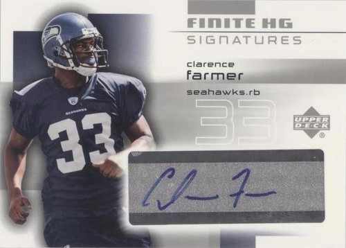 2004 Upper Deck Finite HG Clarence Farmer #FS-CF