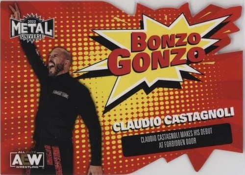 2022 Skybox Metal Universe AEW All Elite Wrestling - Claudio Castagnoli #BG-21