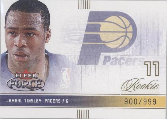 2001 - 02 Fleer Force - Jamaal Tinsley #127