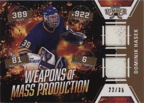 2021-22 Leaf Lumber - Dominik Hasek #WMP-3