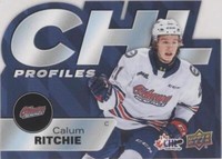 2021-22 Upper Deck CHL - Calum Ritchie #PR-30