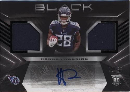 2022 Panini Black Hassan Haskins #RSM-HHA