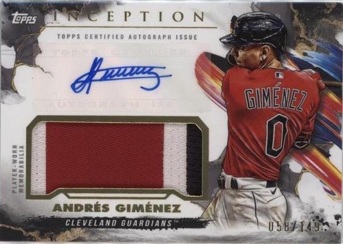 2023 Topps Inception - Andres Gimenez #IAP-AG