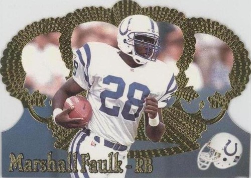 1995 Pacific Crown Royale Marshall Faulk #7