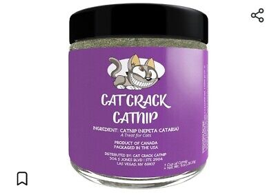 Cat Crack Catnip, Zoomie-Inducing Cat Nip Blend, North American Made & 100%...