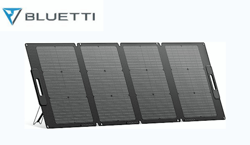 BLUETTI PV120S 120W Portable Solar Panel Monocrystalline for RV/Camping/Blackout