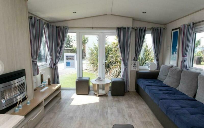 STATIC CARAVAN FOR SALE HAGGERSTON CASTLE Site fees only £2,995 in