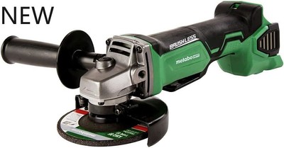Metabo HPT 18V MultiVolt  Cordless Angle Grinder | 4-1/2-Inch | Tool Only - NEW