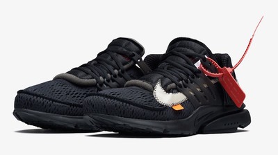 Men's Off-White x Nike Presto Black/White-Cone AA3830-002 Brand New PICK SIZE