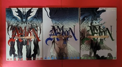 Devilman Amon デビルマン黙示録 Lot Of 3 Vintage Manga By Kinutani Nagai Free Shipのebay公認海外通販 セカイモン