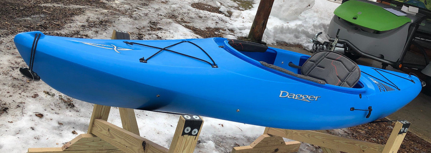Dagger Zydeco 9 Recreational Kayak - Dagger Blue - Used 2018 Rental