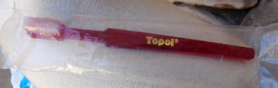 VTG TOPOL Smokers Toothpaste Toohbrush NEW 1980's