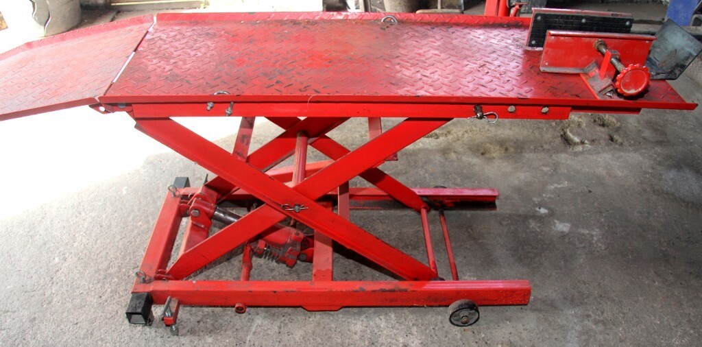 sealey motorcycle lift