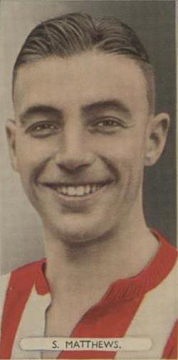 1934 Ardath Famous Footballers Стэнли Мэтьюз No39