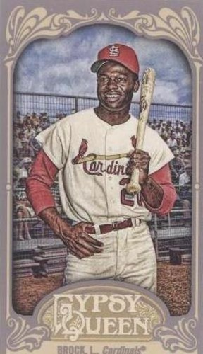 2012 Topps Gypsy Queen - Lou Brock #329