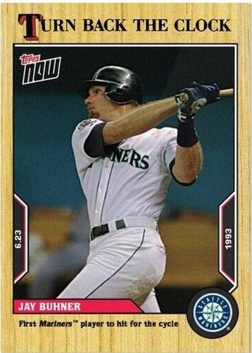 2022 Topps Now Turn Back the Clock - Jay Buhner #85
