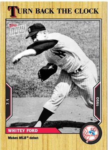 2022 Topps Now Turn Back the Clock - Whitey Ford #93
