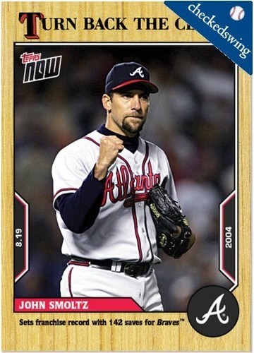 2022 Topps Now Turn Back the Clock - John Smoltz #142