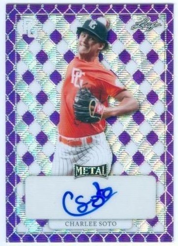 2022 Leaf Perfect Game National Showcase - Charlee Soto #MA-CS2