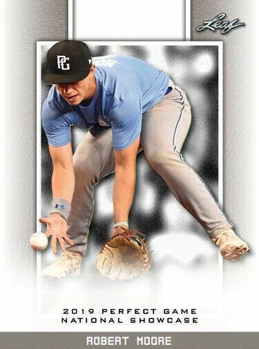 2019 Leaf Perfect Game National Showcase - Robert Moore #244