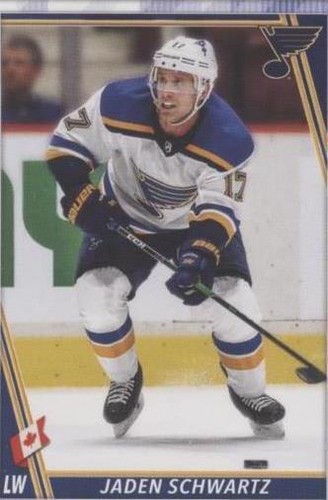 2020-21 Topps NHL Stickers - Jaden Schwartz #419