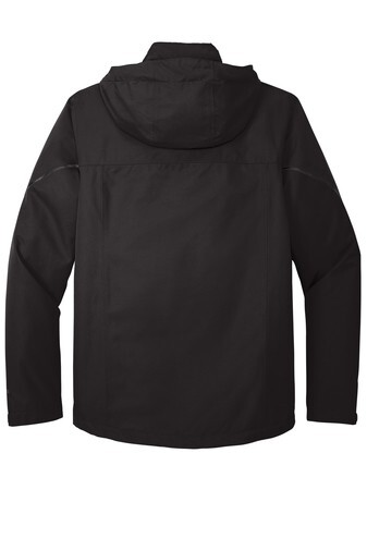 Pre-owned Eddie Bauer Weatheredge Plus 3 In 1 Insulated Jacket Eb556 Nyc Dep Mens In Black