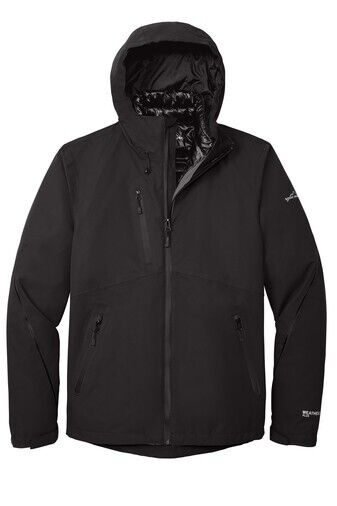 Pre-owned Eddie Bauer Weatheredge Plus 3 In 1 Insulated Jacket Eb556 Nyc Dep Mens In Black