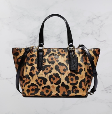Coach 2Way Shoulder Bag Gary Baseman Wild Beast Leather