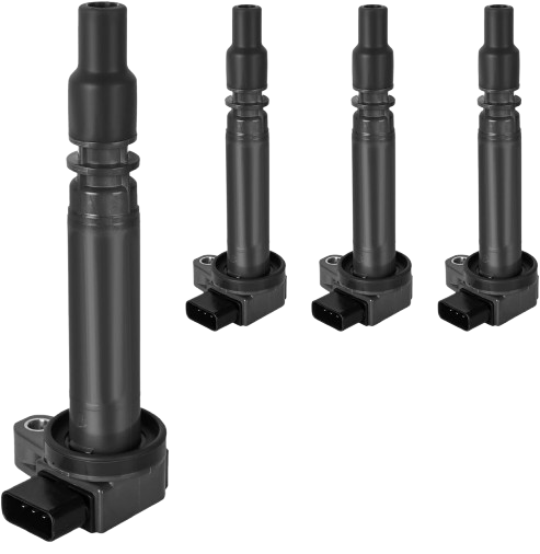 4 Pack Ignition Coils for 2000 2001 2002 2003 2004 Toyota Tacoma 2.4L 2.7L UF323