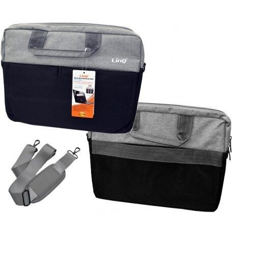 Borsa Porta Computer Pc Notebook Portatile 13" 14" Con Tracolla Linq L1414