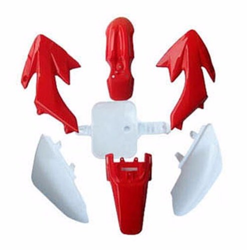 Dirt Pit Bike Plastic Fairing Sticker Graphics Kit for CRF50 XR50 SSR 110 125cc