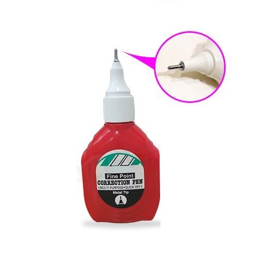 Correttore Bianchetto Penna Di Precisione Corregge Errori Testi Appunti dfh