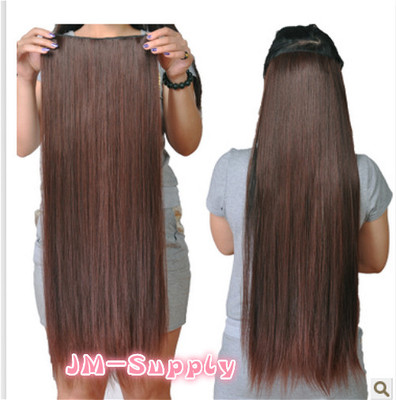 Haarteil Haarverlängerung  5 Clip In Extension 70cm Hiztfaser   Neu