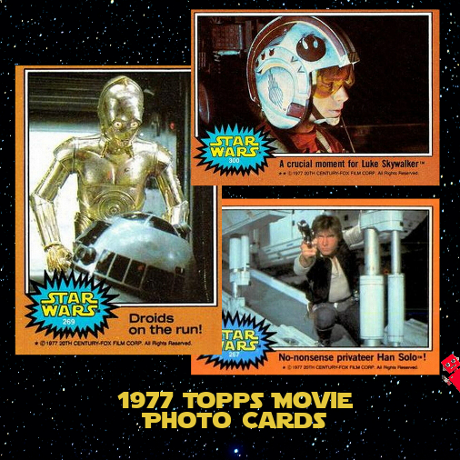 1977 TOPPS STAR WARS Trading Cards - Orange Series 4 - U Pick
