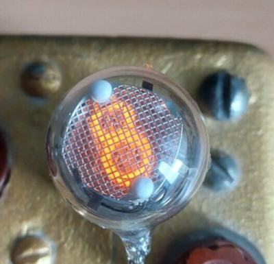 US Stock! 6 pcs IN-2 / IN2 / ИН-2 NEW TESTED Nixie Tubes For Clock Kit OTK