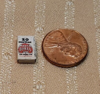 MINIATURE DOLLHOUSE LAUNDRY BOOST & MULTI- PURPOSE EMPTY BOX FOR DISPLAY ONLY 